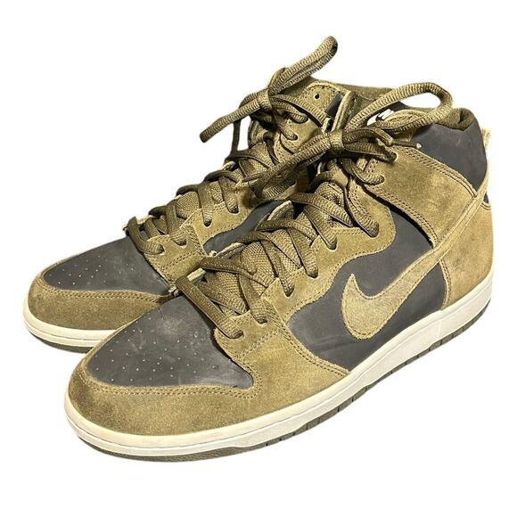 Nike SB Dunk High 2016 Dark Loden Olive Green Black 854851-330 Size 14‎ OG
